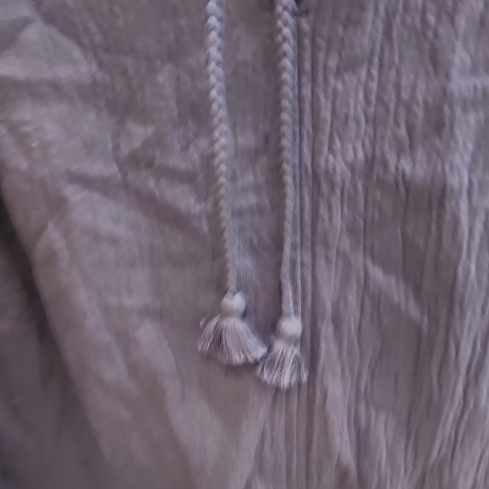 Aerie Blue Lightweight Shirt Jacket - Picture 5 of 8